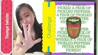 Five Tongue twister challenge