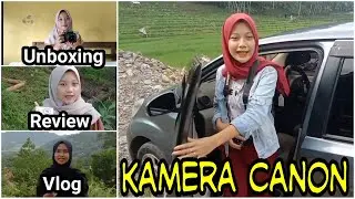 kamera canon vlog & unboxing