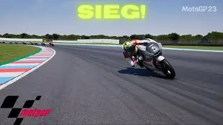 Im zweitem Rennen schon gewonnen?! | MotoGP23 Gameplay [1080p] [60fps]