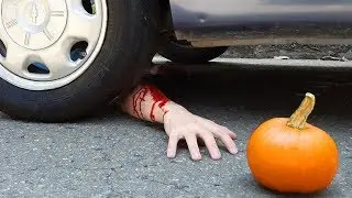APLASTÉ MI MANO y Muchas Cosas Mas!!! En Halloween