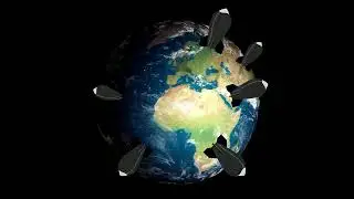 Bomb  the earth exploded and the world collapsed - footage - миру крах