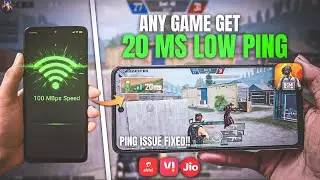 🚀How to Fix High Ping in BGMI/PUBG‎ 4.1 Update (2025) Get 20ms Low ‎Ping | Lag & Ping Problem Fix
