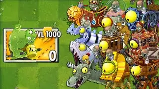 100% Zomboid Gargantuar LEVEL 1000 vs All Final Boss - Plants vs Zombies 2 Mod