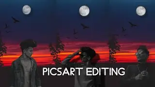 PICSART SUNSET EDITING || PICSART || ABI EDITZ 🔥