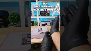 AWESOME 😱 Gaming PC Build POV 👀 RTX 4090 + Ryzen 7 7800X3D 🔥 #pcbuild #rtx4090 #gaming