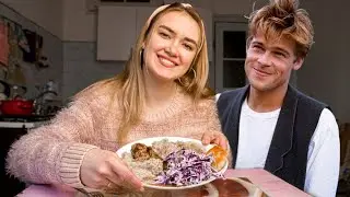 МУКБАНГ 🍽 СОЛО 🍗 Куриная Голень + Салат асмр еда итинг @kushat_prosto