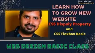Web Design Basic Course in Bangla 2021 | CSS Display Property and CSS Flexbox Basic | Class 13