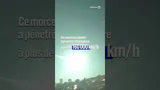 Un météore observé au Portugal et en Espagne