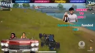 Carryminati All best Moments on Live stream
