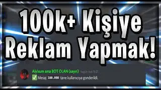Discord 100k+ Kişiye Sunucunuzun Reklamını Yapın | *çok kolay!*