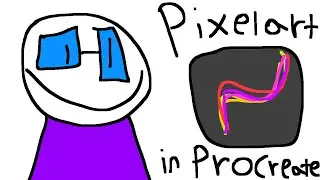 How to make pixel art in Procreate!!