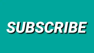 Green Screen Subscribe Button With Sound | Green Screen Animated Subscribe Button