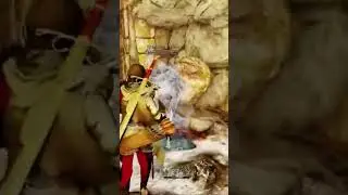 SkyrimにMODを入れると戦闘もこうなる。