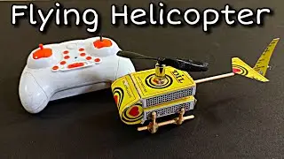How to make matchbox helicopter at home- crazy creation