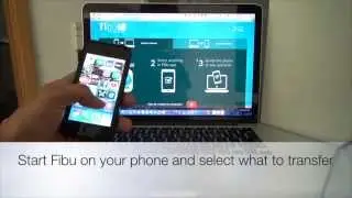 Fibu : Transfer photos,musics,video... from your phone to computer with a bump