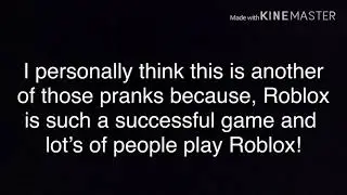 Roblox shutting down in 2020?