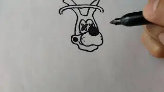 Cómo DIBUJAR a 💪BRUTE BORIS😮 de BENDY And the ink machine/how to DRAW BRUTE BORIS from bendy And t