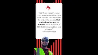 Professionalism is at the heart of everything we do at Alpine. 👷