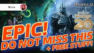 BIG NEWS! DIABLO IMMORTAL X WORLD OF WARCRAFT!