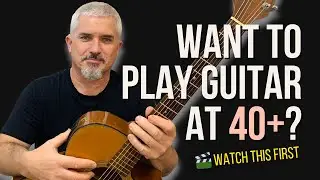 Acoustic Guitar at 40? The Best Way To Learn