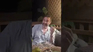 Вечерние посиделки в беседке. Игорь Петров ( театр Табакова) читает Бродского.