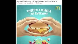 food photography macdonalds campaign video