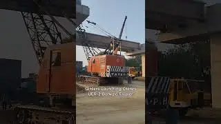 Girders Launching Cranes | UER-2 Barwala Flyover 
