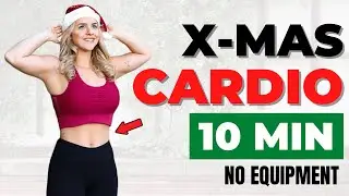10 MIN CHRISTMAS CARDIO WORKOUT🎄- No Equipment I Respond Fitness