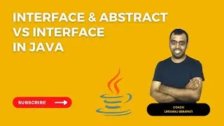 Interface & Abstract Vs Interface #Java #lingarajtechhub