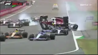 Huge Crash at F1 British GrandPrix 2022 😱😰😳🤯