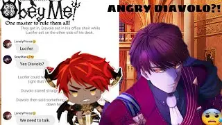 Angry Diavolo?! ///Obey me texting story///