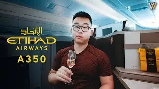 Etihad's New A350 Business Class - Abu Dhabi to New York