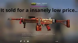 He sold a negev mjolnir for HOW MUCH???