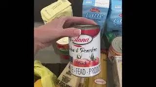 Бесплатно набор продуктов в Италии