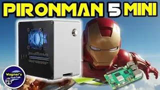 Pironman 5 Mini Setup: Raspberry Pi 5  Case with NVMe SSD - Mini Pi PC