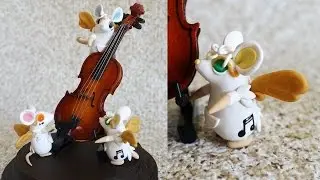 Musical Mice Polymer Clay Tutorial