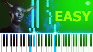 Doja Cat - Paint The Town Red (EASY Piano tutorial)