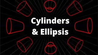 Draw a Cylinder from Different Angles in One Point Perspective