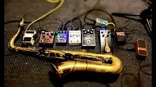 Sax and effects : ambient jazz Improv