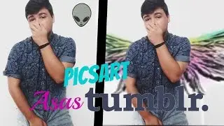 EDITANDO FOTO NO PicsArt - ESTILO TUMBLR // Alison Stampine