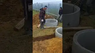 Опустить кольца вручную