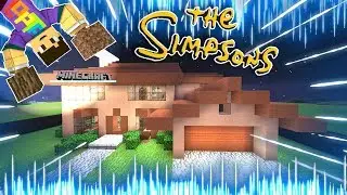 🎦Timelapse🎦 |The Simsons House Minecraft | - | Дом симпсонов в Майнкрафт | ©