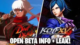 KOFXV Elisabeth Leak & DNF Duel Open Beta Test TONIGHT! Everything you need to know!