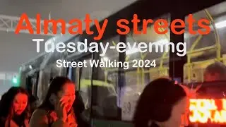 Street Walking Almaty.