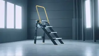 W.steps - Step Stool With Rail 5000R+