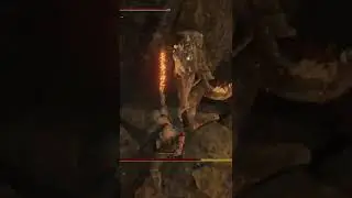 Elden Ring x The Witcher - Geralt vs Scaly Misbegotten, Morne Tunnel 