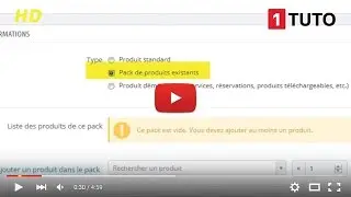 كيف تنشئ (Pack Produits) ؟ الإستراتجية الأولى لرفع عدد المبيعات [Prestashop 1.6]