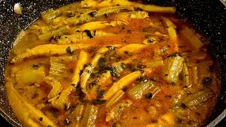 Smelt fish with celery! গরমে তৃপ্তি দিতে এই রেসিপি টা রান্না করে দেখুন এর স্বাদ মুখে লেগে থাকবে।