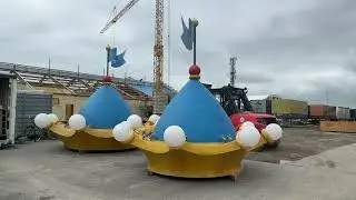 Oktoberfest 2024: Tag 51 Wiesnaufbau @ Theresienwiese 20.08.2024 (Dienstag)