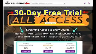 TrueFire Review - Online Guitar Lessons for Beginners